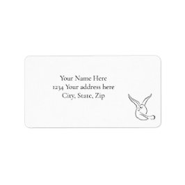 Love Birds Address Label Adressaufkleber
