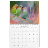 Love Birds Art Calendar 2012 Kalender (Mär 2027)