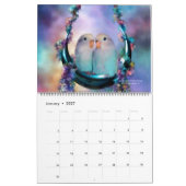 Love Birds Art Calendar Kalender (Jan 2027)