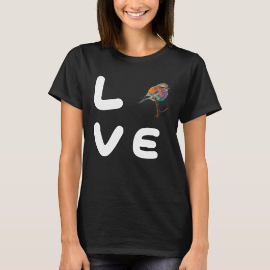 Love BIRDS BIRD T-Shirt (Vorderseite)