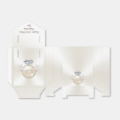 Love Birds Diamond 60 Jahre Gastgeschenke Geschenkschachtel (Ungefaltet)