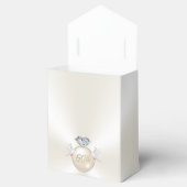 Love Birds Diamond 60 Jahre Gastgeschenke Geschenkschachtel (Geöffnet)