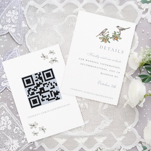 Love Birds Enclosure Card Begleitkarte