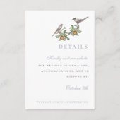 Love Birds Enclosure Card Begleitkarte (Vorderseite)