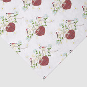 Love Birds Floral Seidenpapier (Ausschnitt)