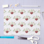 Love Birds Floral Seidenpapier (Handwerk)
