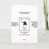 Love Birds Karte (Rückseite)