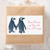 Love Birds Penguin Couple Thunder_Cove (Insitu)