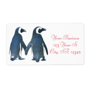 Love Birds Penguin Couple Thunder_Cove