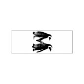 Love Birds Penguin Couple Thunder_Cove Gummistempel (Stempel)