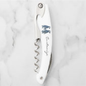 Love Birds Penguin Couple Thunder_Cove Kellnermesser (Vorderseite)