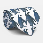 Love Birds Penguin Couple Thunder_Cove Krawatte (Gerollt)
