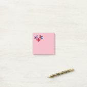 Love Birds Post-it Notes Post-it Klebezettel (Auf Schreibtisch)
