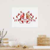 Love Birds Poster (Küche)