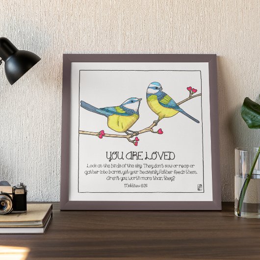 Love Birds Poster