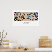 Love Birds Poster (Küche)