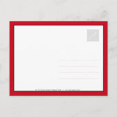 Love Birds Save the Date Card Ankündigungspostkarte (Rückseite)