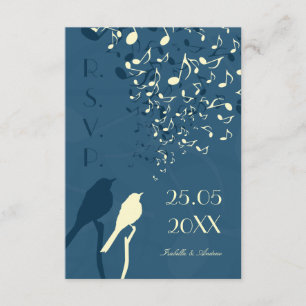 Love Birds Song - UAWG RSVP Karte