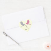 Love Birds Sticker (off white) (Umschlag)