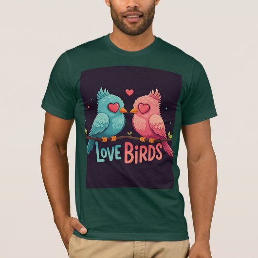 Love Birds T-Shirt (Vorderseite)