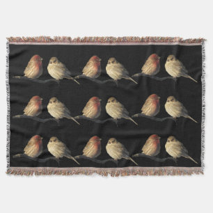 Love Birds Throw Blanket Decke