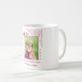 Love Birds Valentine's Day Heart Coffee Cup Kaffeetasse (VorderseiteRechts)