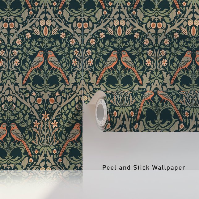 Love Birds Wallpaper Art Nouveau Tapete (Von Creator hochgeladen)