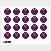 Love Birds Wedding Sticker (Blatt)