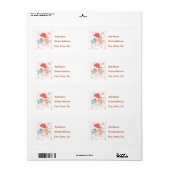 Love Birds Wedding Valentines (Vorne)