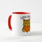 Love Bite Tasse (Vorderseite Links)