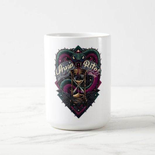 Love Bites (Literally) T-Shirt | Venomous Valentin Kaffeetasse (Mittel)