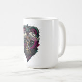 Love Bites (Literally) T-Shirt | Venomous Valentin Kaffeetasse (VorderseiteRechts)