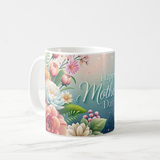 Love Blooms Kaffeetasse (Vorderseite Links)