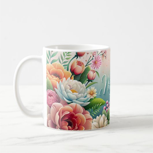 Love Blooms Kaffeetasse (Links)