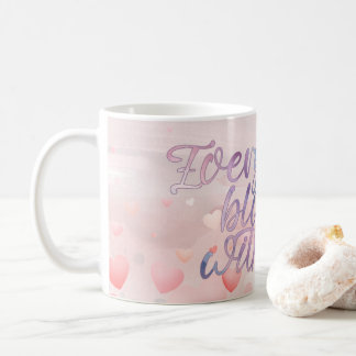 Love Blooms Pastel Heart Mug Kaffeetasse