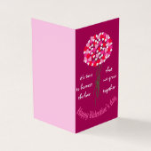 Love Bouquet Flowers Valentine's Day (Vorderseite)