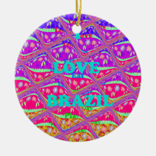Love Brazil.png Keramikornament