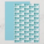 Love. Briefpapier (Vorne/Hinten)