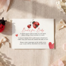 Love Bug Bücher für Baby-Karte