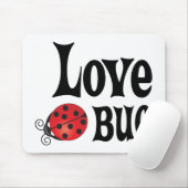 Love Bug - Marienkäfer Mousepad (Mit Mouse)