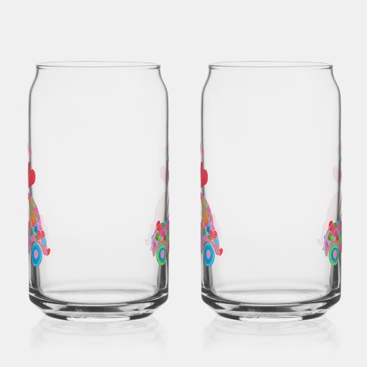 Love Bug Soda Glass Dosenglas (Links)