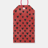 Love bug Thank You Geschenkanhänger (Rückseite)