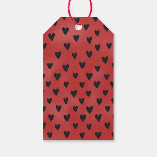 Love bug Thank You Geschenkanhänger (Rückseite)