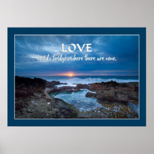 Love Builds Bridges Poster
