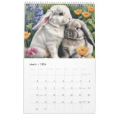 Love Bunny Rabbits Kalender (Mär 2026)