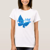 Love Burns Hottest When It's Blue T-Shirt (Vorderseite)