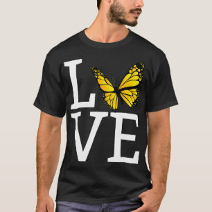 Love Butterfly Insect Nature Lover Gift Monarch Bu T-Shirt