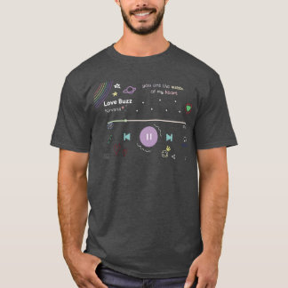 Love Buzz Playlist Familie T-Shirt
