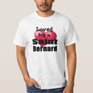 Love by a Saint Bernard Shirt