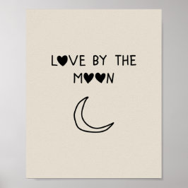 Love By the moon Poster